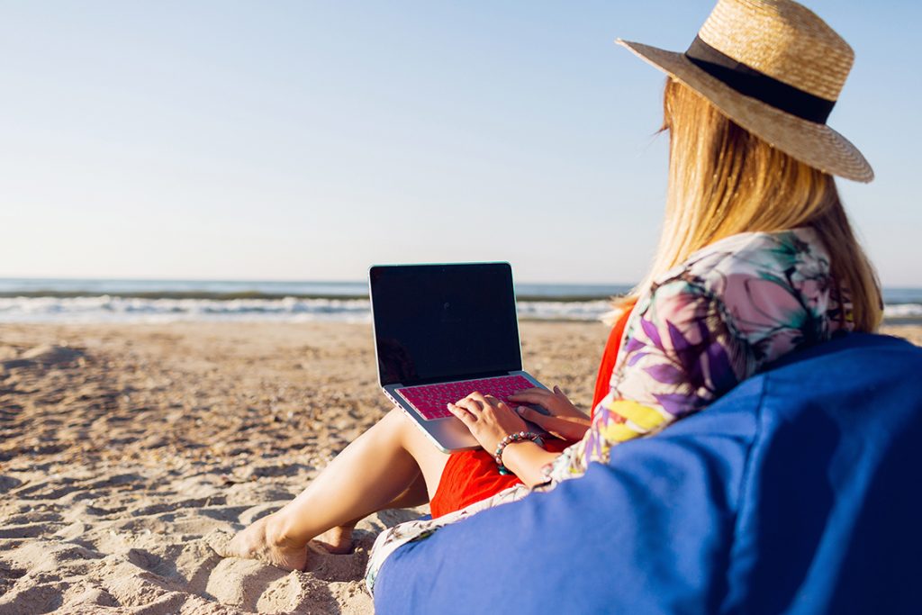 Remote working in bali during pandemic