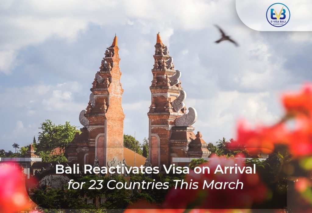 Bali Reactivates Visa on Arrival